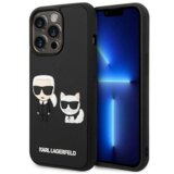 Karl Lagerfeld KLHCP14L3DRKCK za iphone 14 pro črna trda zaščita - full bodies 3D | Shoptok.si