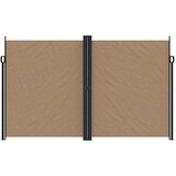  Bočna tenda na uvlačenje smeđesiva 200x1000 cm | shoptok.hr