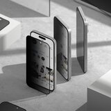  Kaljeno staklo Ringke Easy Slide (2 kom) za iPhone 16 Pro Max - Privacy | Shoptok.si