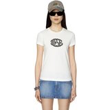 Diesel T-shirt - T-SLI-E2 T-SHIRT white Cene