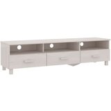 TV omarica HAMAR bela 158x40x40 cm trdna borovina, (20731167) | Shoptok.si