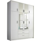 Rauch Möbel OMARA S KLASIČNIMI VRATI, prozorno, bela | Shoptok.si