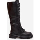 Boto Women's Glany Winter Boots Eco Leather Black Selvina | shoptok.hr