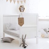 Woodies krevetić 2u1 Classic Cot 70x140 cm White | shoptok.hr