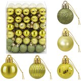  Set božićnih kuglica 150 kom. Svijetlo zelena 3 cm Polistiren | shoptok.hr