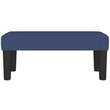  Klupa plava 70 x 30 x 30 cm od tkanine | shoptok.hr