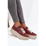 Zazoo Suede Sneakers on Chunky Platform | shoptok.hr