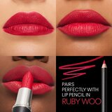 MAC Cosmetics M·A·Cximal Silky Matte Lipstick matirajoča šminka odtenek Ruby Woo 3,5 g | Shoptok.si