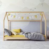  Dječji drveni krevet BELLA - svijetlo drvo- 160*80cm | shoptok.hr