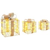  Poklonska kutija 3 pcs Topla bijela 20 x 20 x 20 cm PET | Eponuda.com