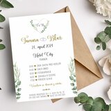  Poročna vabila ZELENJE PORZEL 202 | Shoptok.si