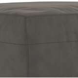  Klupa tamnosiva 70 x 35 x 41 cm baršunasta | Eponuda.com
