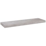  Plutajuća zidna polica siva boja betona 80 x 23 5 x 3 8 cm MDF | shoptok.hr