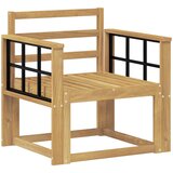 Set vanjskih sofa Čvrsto drvo akacije Bijela | shoptok.hr