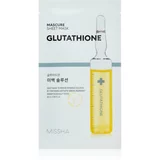 MISSHA Mascure Glutathione sheet maska za blistav ten 28 ml