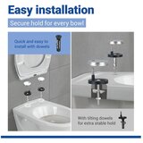 Allstar WC deska s počasnim zapiranjem 36,8 x 43 Fleur – | Shoptok.si