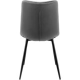 Bessagi Home stol suri, siva, žamet | Shoptok.si