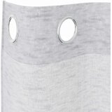 Voile zavjesa 2 pcs Svijetlo siva 175 x 140 cm Poliester | shoptok.hr