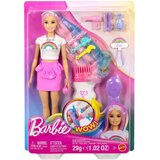 Mattel Barbie: Barbie s sijočimi mavričnimi lasmi z dodatki - Cene