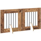  Vrata za pse s postoljem 2 pcs Staro drvo 60 x 60 cm | Eponuda.com