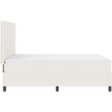  Krevet s opruga kutije s uzglavljem Krema i bijela 160 x 200 cm | shoptok.hr