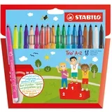 Stabilo: Trio A-Z 18-delni komplet barvnih flomastrov
