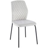 MID.YOU SET STOLOV, tekstil svetlo siva | Shoptok.si