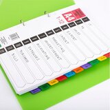 Levia Pregradni karton a4 1-12 kartonski+pvc jeziček *009131 | Shoptok.si