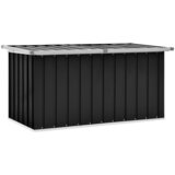 vidaXL Vrtna škatla za shranjevanje antracitna 129x67x65 cm Cene