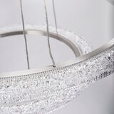 Toolight LED luster LHJ045-CP2 brušeni nikal 60 cm | shoptok.hr