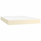  box spring s madracem LED krem 140x200cm od umjetne kože | shoptok.hr