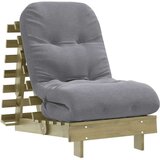  Futon na razvlačenje s madracem 60 x 206 x 11 cm od borovine | shoptok.hr