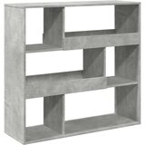 vidaXL Regal za knjige boja betona 100x33x94,5 cm konstruirano drvo | shoptok.hr