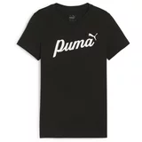 Puma Majice s kratkimi rokavi ESS BLOSSOM TEE Črna