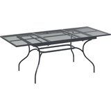  Vrtni set za objed 7 pcs Antracit Čelik | shoptok.hr