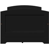 vidaXL Dnevni krevet s 5 ladica bez madraca "IRUN" crni 90x200 cm | shoptok.hr