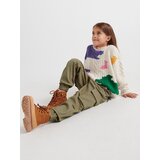 Reserved - Cargo hlače s lancem - maslinasto | shoptok.hr