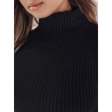 DStreet Damski sweter prążkowany z krótkim rękawem GIRLGLORY czarny | ePonuda.com