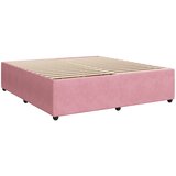  Boxspring krevet s madracem Ružičasta 180 x 200 cm Baršun | shoptok.hr
