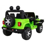  Licencirani auto na akumulator Jeep Wrangler Rubicon 4x4 - zeleni | shoptok.hr