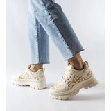 Gemre Beige Massive Sneakers Brunswick | Shoptok.si