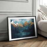  Zidni plakat s extra efektom - mountain majesty | shoptok.hr