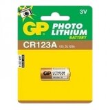 Gp LITIJUM BATERIJE 3V PHOTO CR123A-U1 baterija Cene