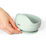 BabyOno silikonska zdjelica s vakuumom 350 ml 6 m+, mint | shoptok.hr