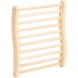 The Living Store Naslonjalo za savno v obliki črke S trdna borovina - Naslonjalo Za Savno, (21419060) | Shoptok.si