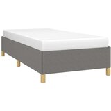  Posteljni okvir temno siv 90x190 cm blago, (20723671) | Shoptok.si
