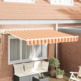 vidaXL Zamenjavna tenda za okvir 2.5x2 m večbarvna črta Cene