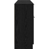 vidaXL Strani šal 3 pcs Črni hrast 60 x 30 x 70 cm Konstruiran les | Shoptok.si