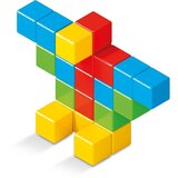 Geomag Magicube kocke u punoj boji, 24 kom | shoptok.hr