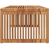  Vrtni bočni stol Smeđa 90 x 50 x 36 cm Čvrsto teak drvo | shoptok.hr